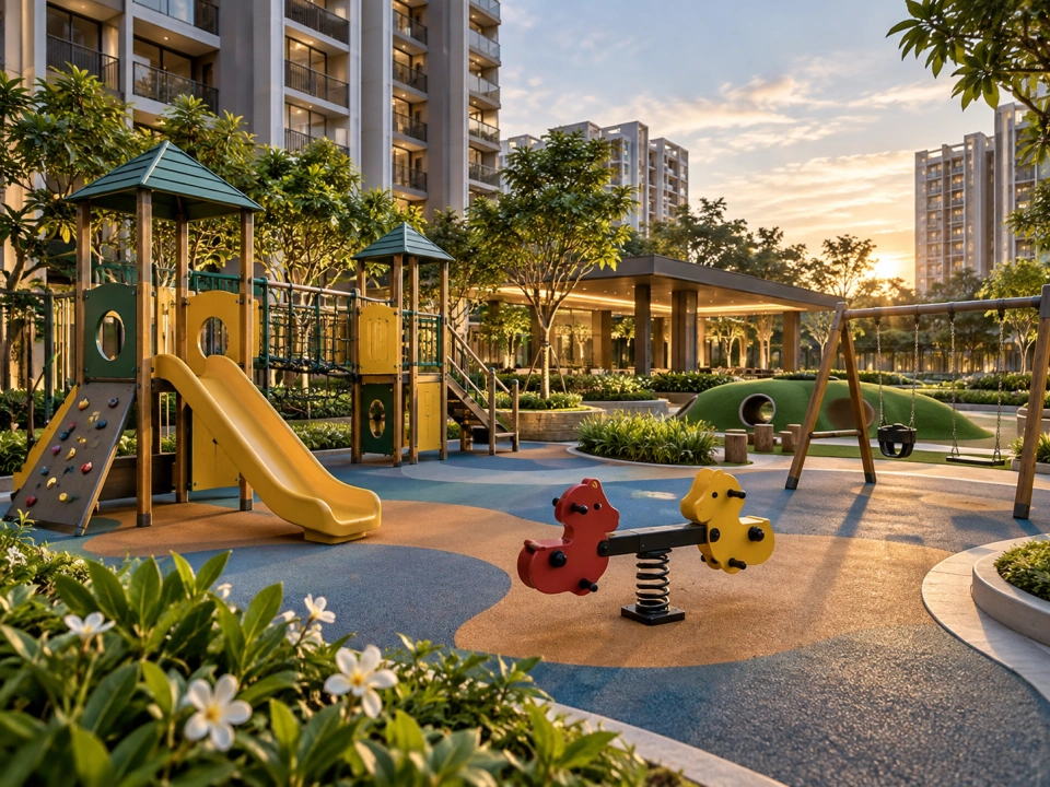 Representational children’s play area