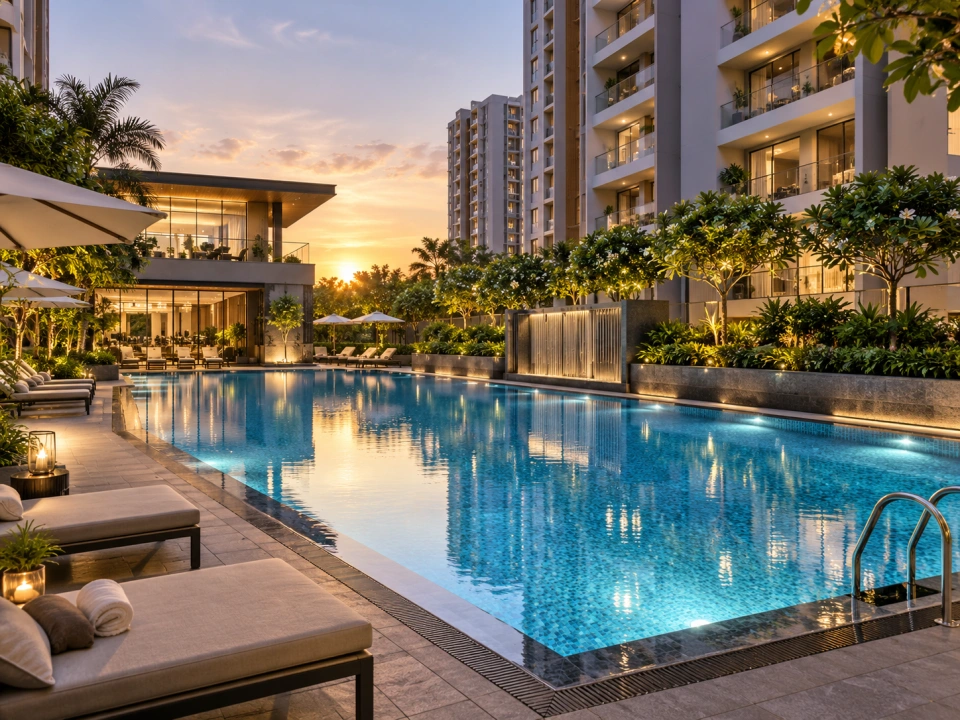 Representational swimming pool