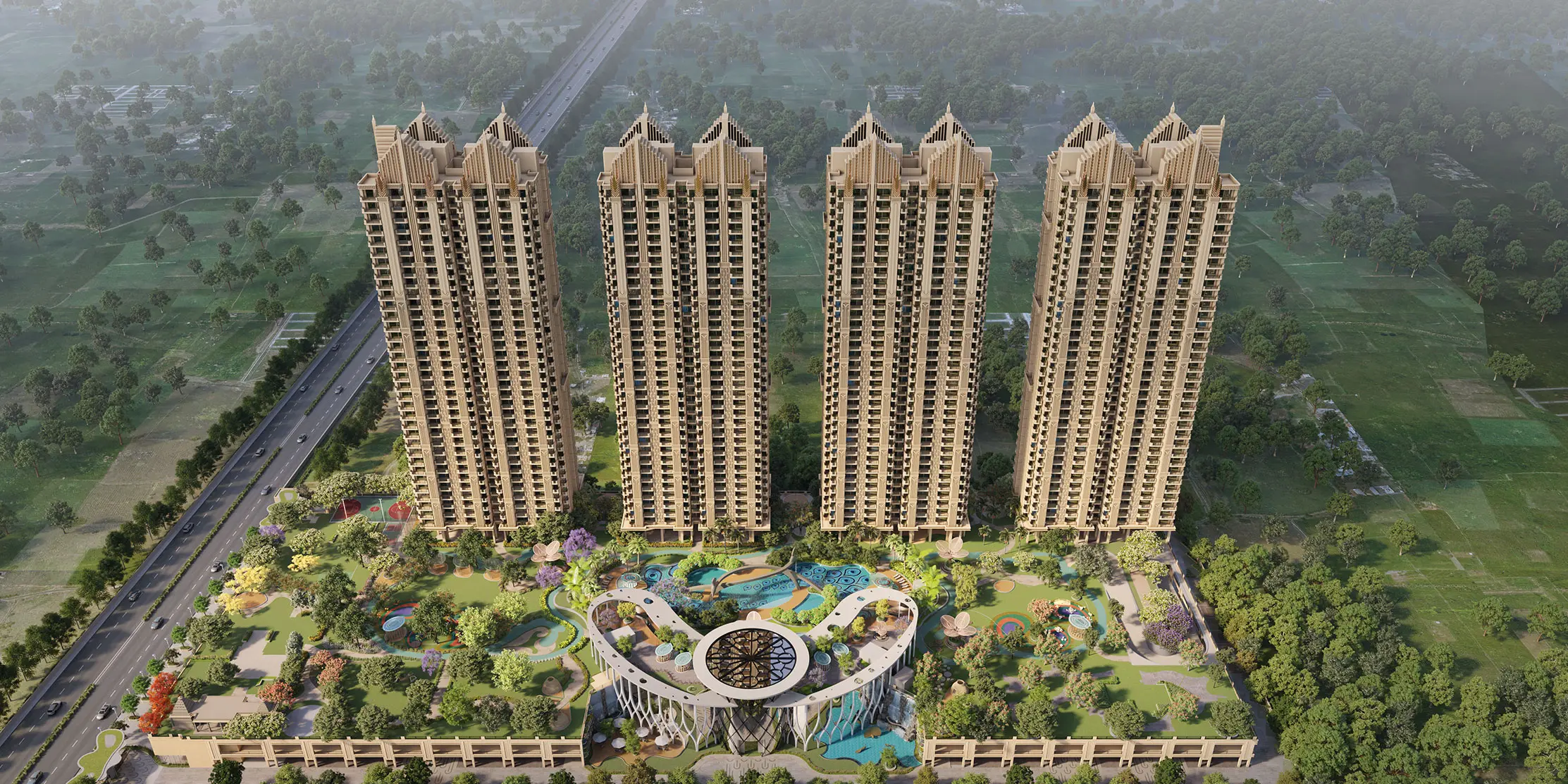 Gaur Alaris artist impression published on the developer-linked project site