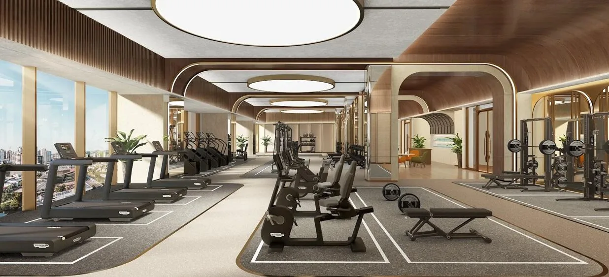 Gymnasium at L&T Green Reserve, Sector 128, Noida